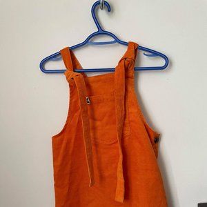 Lucy & Yak Orange Pepper Mini Pini Dress (S)
